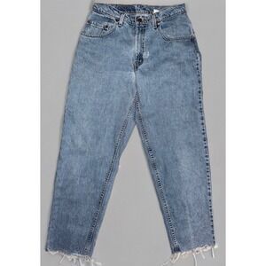 VTG 90s Levis 560 Loose Fit Red Tab Bat‎ Wing Faded Jeans USA Mens
32X30